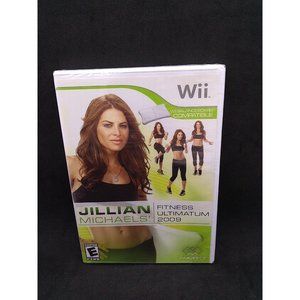 Jillian Michaels Fitness Ultimatum 2009 Nintendo Wii 2008 New Sealed